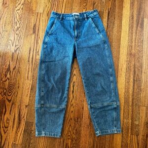 Everlane Utility Barrel Jean - New Blue